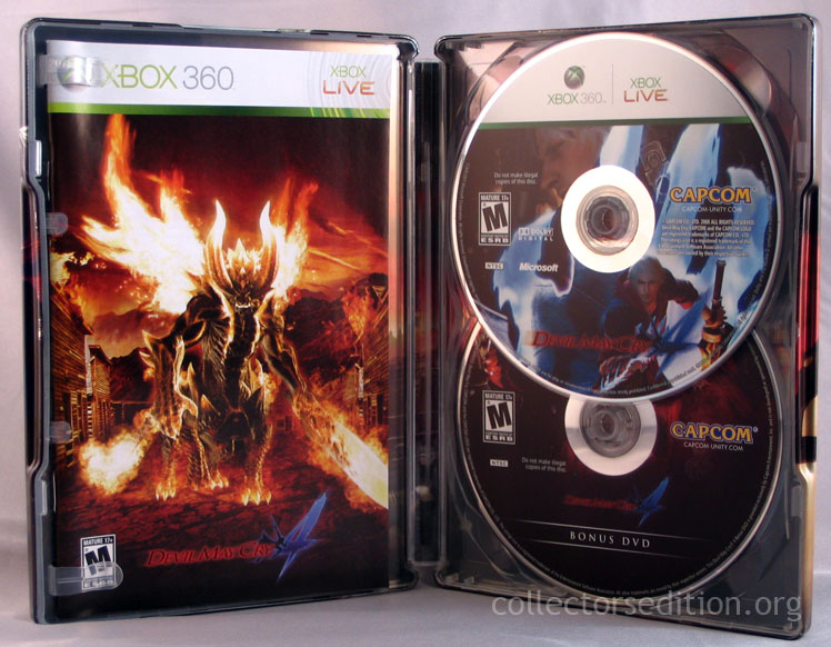 Devil May Cry 4: Special Edition collector's edition comes in a