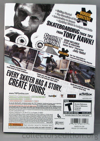 Tony Hawk's American Wasteland Collectors Edition