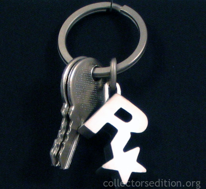 Rockstar Games Video Game Company Promo Keychain (From GTA IV Special  Edition)
