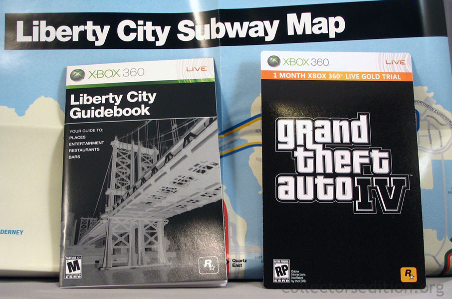 Grand Theft Auto IV Special Edition Cardboard Display Poster Double Sided  Rare