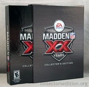 Madden NFL 2009 20th Anniversary XX Collector's Edition  (360) [NTSC]