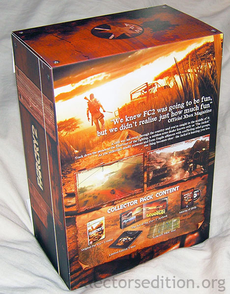 Far Cry 2 (Collector's Edition) cover or packaging material - MobyGames