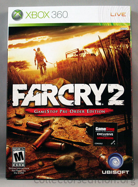 Far Cry 2 (Collector's Edition) cover or packaging material - MobyGames