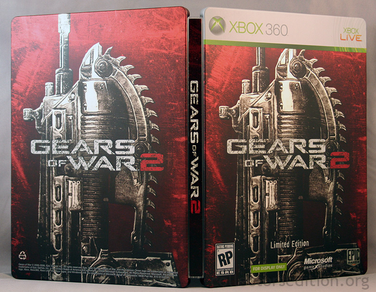 Complete Gears of War 2 Limited Edition Bundle Xbox 360 Game for