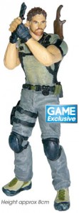 Resident Evil 5 Chris Redfield 8cm Figurine for GAME Pre Order Customers in the UK