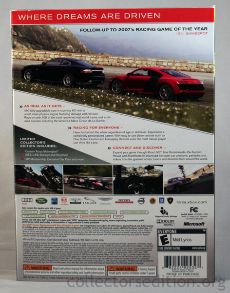 » Forza Motorsport 4 Limited Collector's Edition  (360) [NTSC]