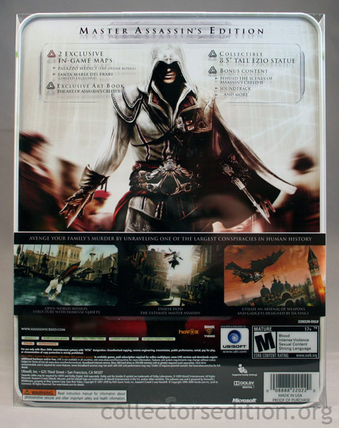 Assassin's Creed II (PC DVD-ROM, 2009, M) VIDEO GAME - CASE & DISC