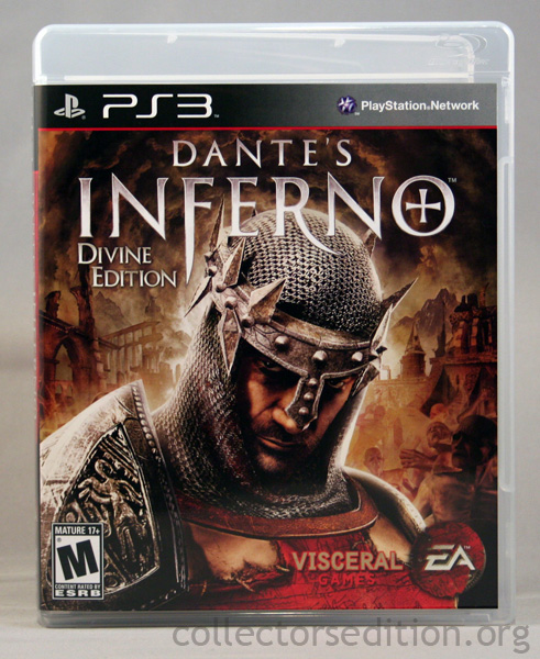 Dante's Inferno Divine Ed PS3 PlayStation 3 AD - (See Pics)