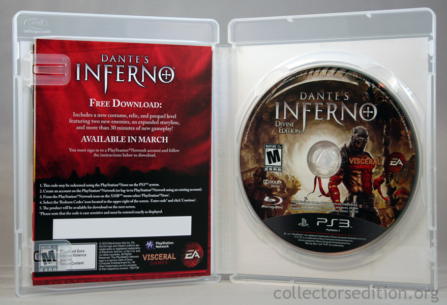 Dante's Inferno - Divine Edition (Sony PlayStation 3, 2010) for