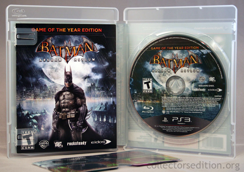 PS3 - Batman Arkham Asylum (Game of the Year Edition) - waz