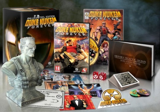 Duke Nukem Forever Balls Of Steel Collectors Edition. The edition is rumored to be