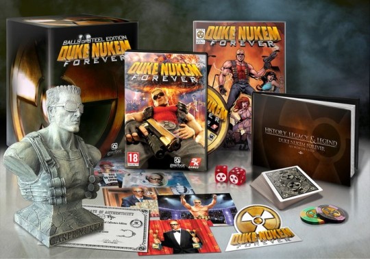 duke nukem forever balls of steel edition australia. The edition is rumored to be