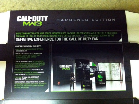 Call of Duty Modern Warefare 3 (SteelBook) Hardened Edition (Xbox 360) {PS3) [PAL] (Activision) (Infinity Ward)