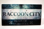 Resident Evil Operation Raccoon City Metal Sign Capcom Pre-Order Bonus