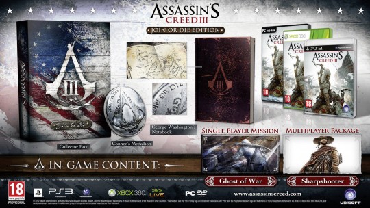 Assassin's Creed III Join or Die Edition [PAL]