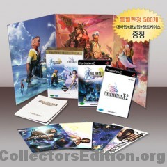 Final Fantasy X, X-2, XII Collectors Edition, XIII PS2 and PS3