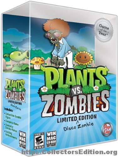  Plants Vs. Zombies Limited Edition - PC/Mac (Game of the Year)  : Video Games