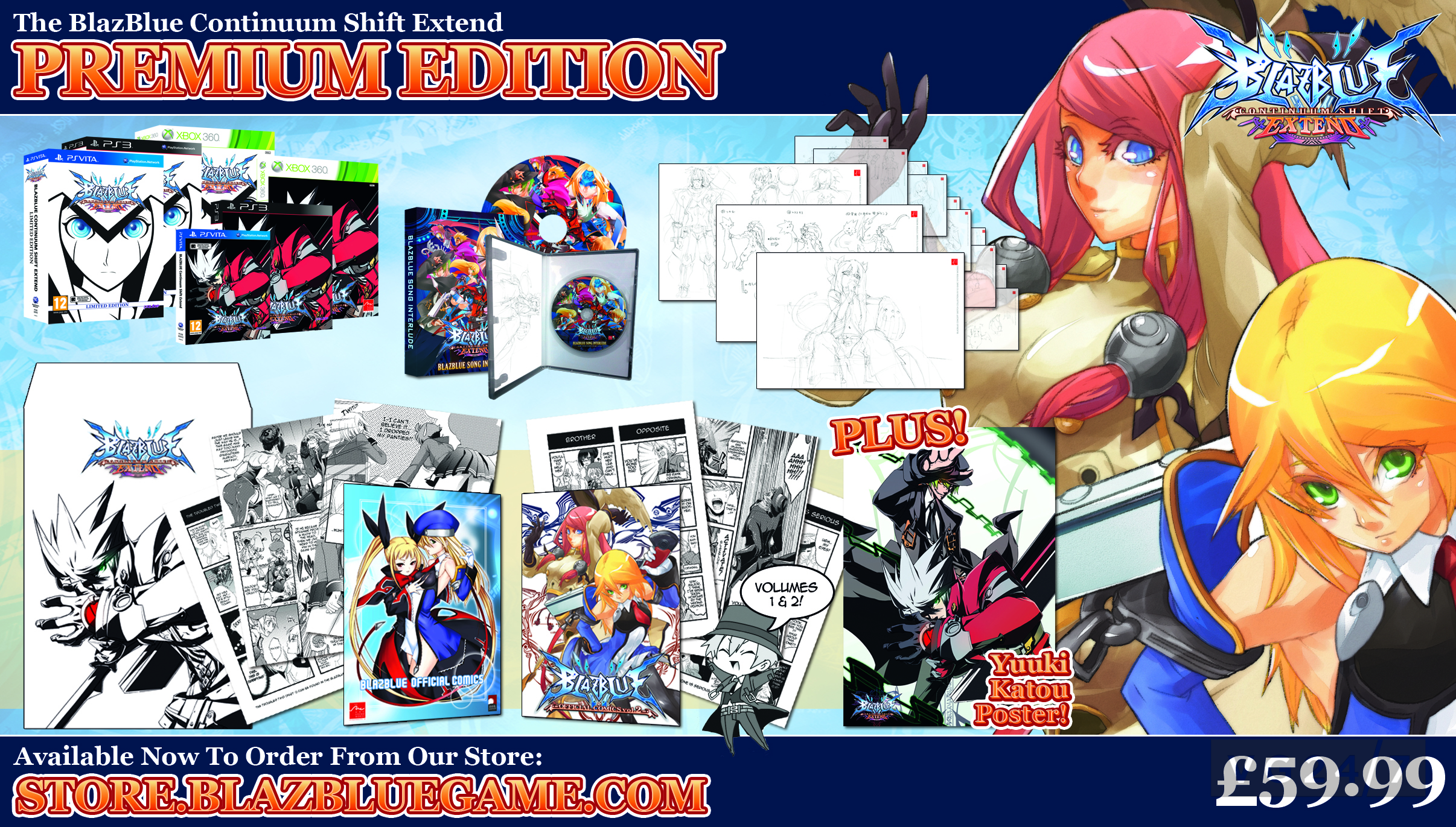 Collectorsedition Org Blazblue Continuum Shift Extend Edition Psv Europe