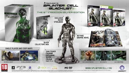 Splinter Cell: Blacklist The 5th Freedom Silver Edition