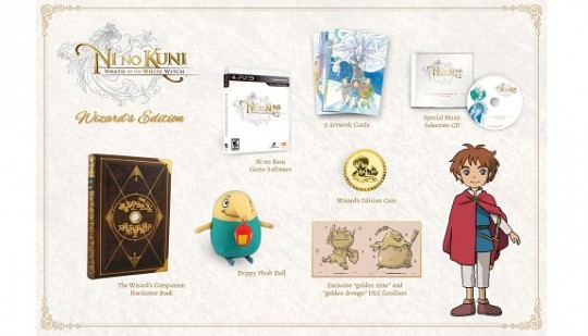 Ni No Kuni Wrath of The White Witch Wizard's Edition