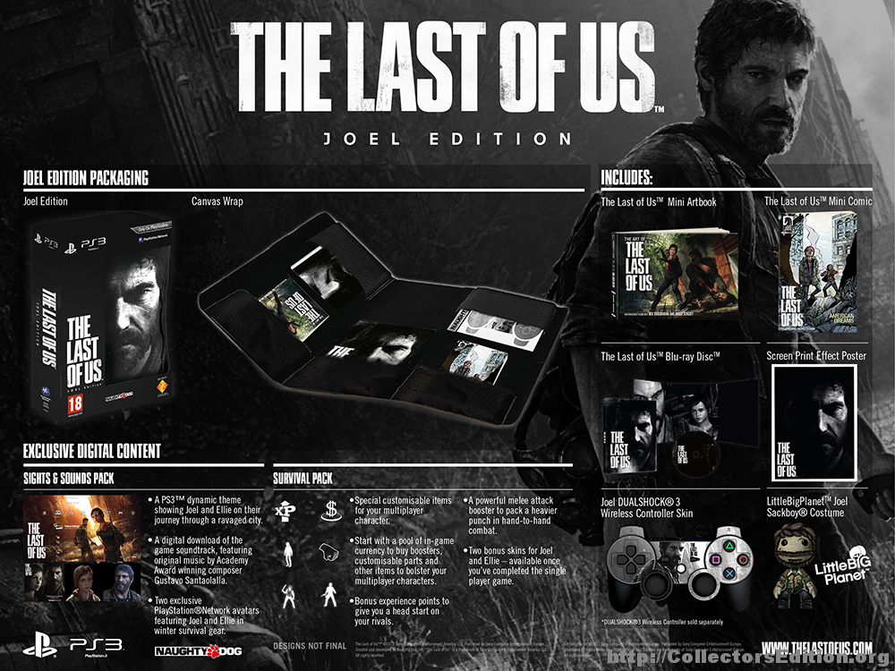 2013 The Last of Us PS3 Print Ad/Poster Authentic Official Video Game Promo  Art