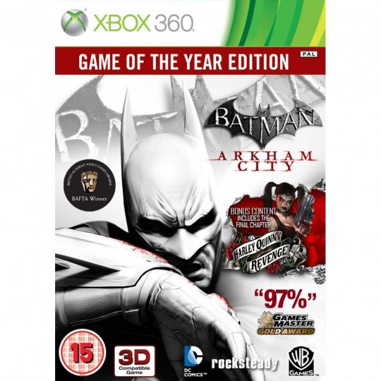 Batman Arkham City  Game of the Year xbox