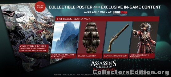 Assassin's Creed IV Black Flag - Black Chest Edition World Map