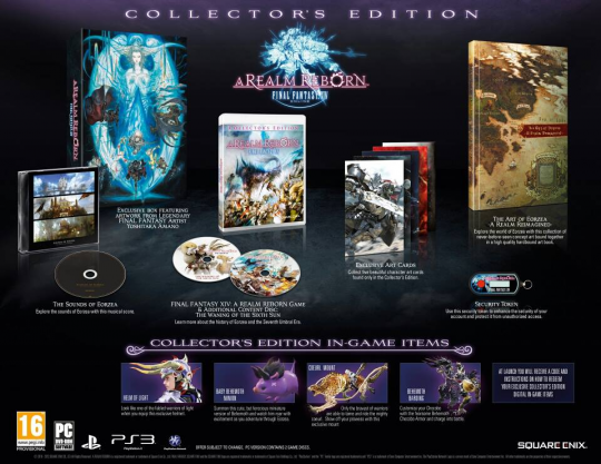 Final Fantasy XIV A Realm Reborn Collector's Edition