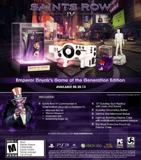 Saints Row 4 Game of the Generation Edition