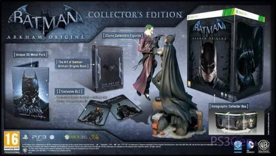 Batman arkham origins collector's edition