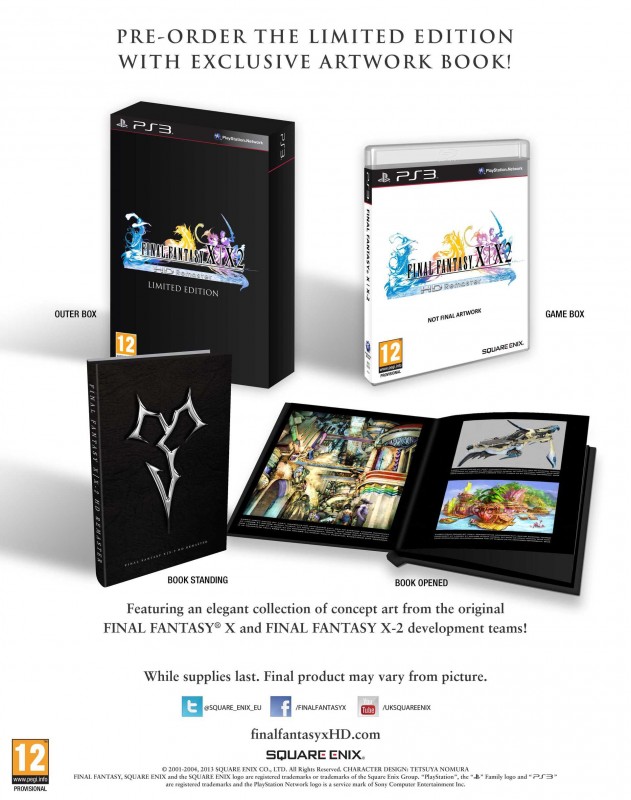 Final Fantasy X | X-2 HD Remaster limited edition