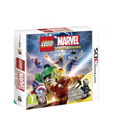 Lego Marvel Super Heroes Iron Patriot Minifigure Edition 3DS