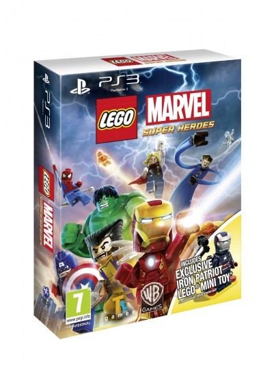 Lego Marvel Super Heroes Iron Patriot Minifigure Edition PS3