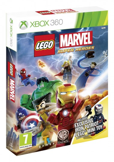 Lego Marvel Super Heroes Iron Patriot Minifigure Edition X360