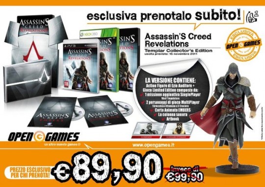 ambers ps3 coffret Collector  assassin’s creed revelation 