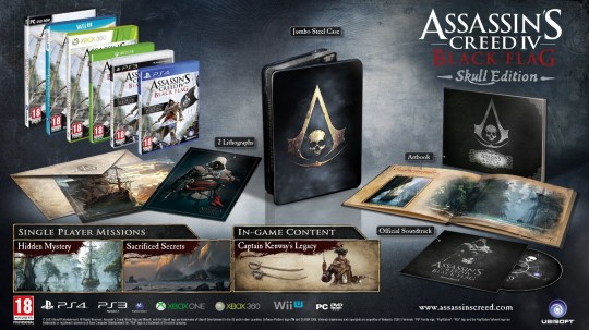Assassins Creed IV Black Flag Skull Edition