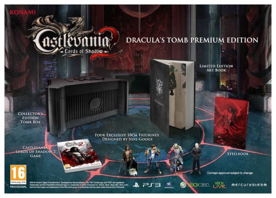Castlevania 2 Lords of Shadow Dracula's Tomb Premium Edition
