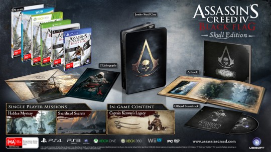 Assassins Creed IV Black Flag Skull Edition