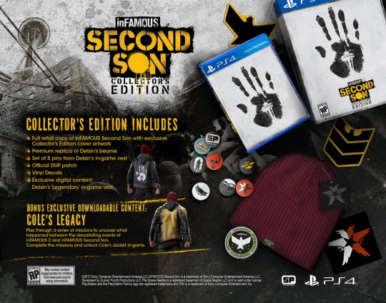 inFAMOUS Second Son Collectors Edition USA