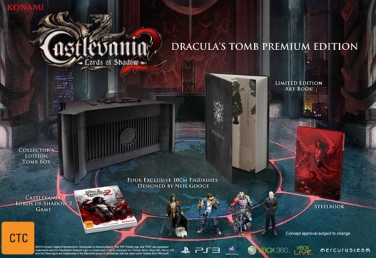 Castlevania Lords of Shadow 2 Dracula's Tomb Premium Ediiton