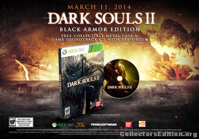 Dark Souls II -- Collector's Edition (Microsoft Xbox 360, 2014