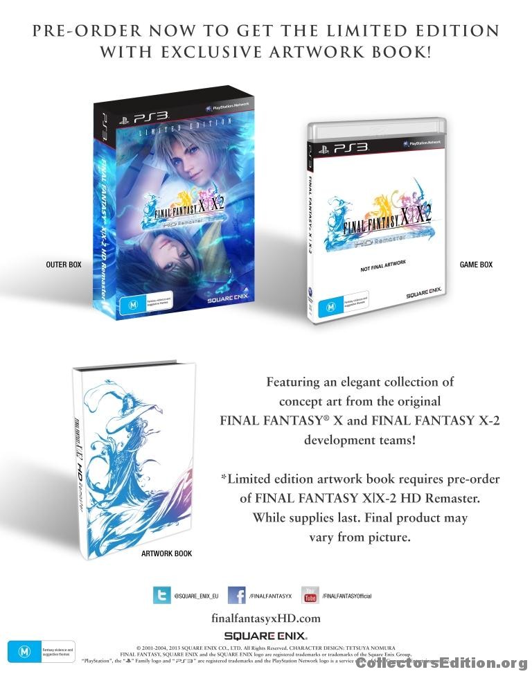 final fantasy x limited edition ps4