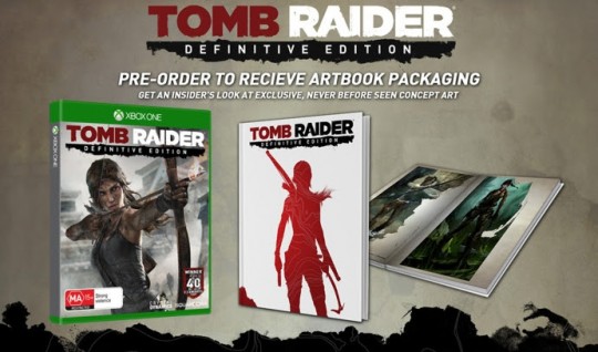Tomb Raider Definitive Edition (Art Book Packaging)