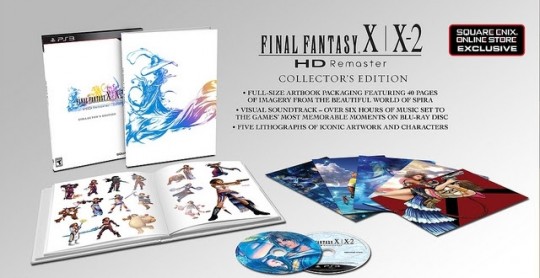 First Look At Final Fantasy X/X-2 HD Remaster's Inner Cover Art