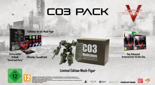Armored Core Verdict Day C03 Pack