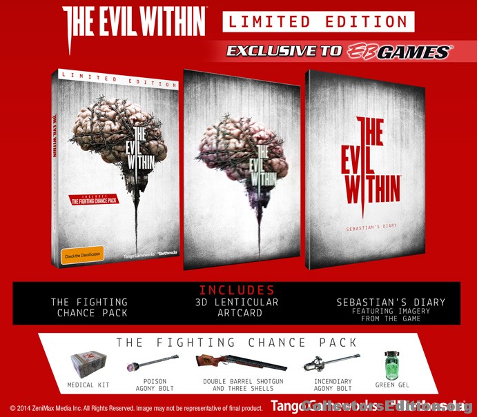 The Evil Within 1 Microsoft Xbox One SPECIAL EDITION LENTICULAR