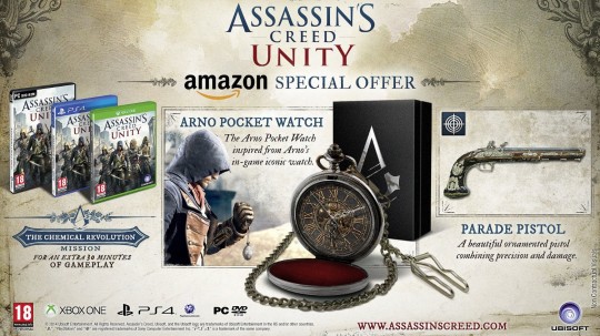 Assassin's Creed Unity (Amazon Pocket Watch Bundle)
