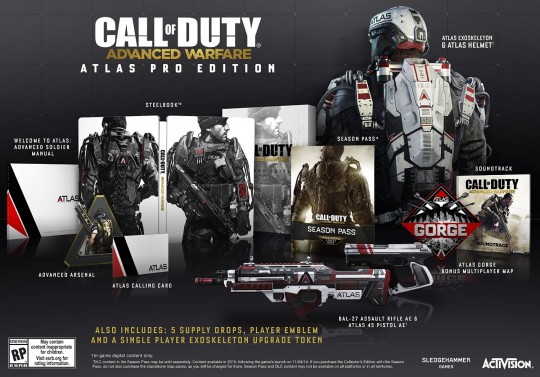 Call of Duty Advanced Warfare Atlas Limited Pro Edition