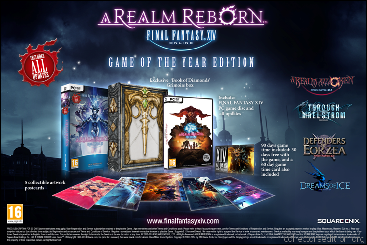CollectorsEdition.org » Final Fantasy XIV: A Realm Reborn Game of