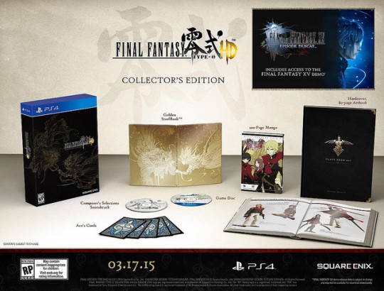 Final Fantasy Type-0 HD collector's edition